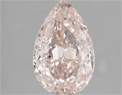 Picture of Lab Grown Diamond 2.72 Carats, Pear with  Cut, Fancy Intense Pink Color, VVS2 Clarity and Certified by IGI