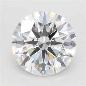 Picture of Lab Grown Diamond 6.27 Carats, Round with Ideal Cut, E Color, IF Clarity and Certified by IGI