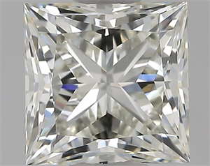 Picture of Natural Diamond 1.20 Carats, Princess with  Cut, J Color, VVS1 Clarity and Certified by GIA