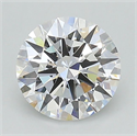 Lab Grown Diamond 1.21 Carats, Round with Excellent Cut, D Color, VS1 Clarity and Certified by GIA
