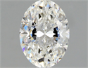 Diamante Natural 0.91 quilates, Ovalado , Color G, claridad VS2 y certificado GIA