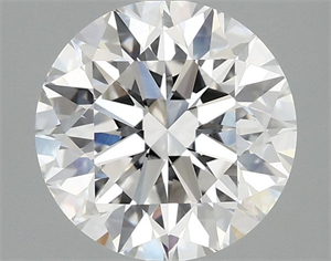 Picture of Lab Grown Diamond 2.55 Carats, Round with Excellent Cut, D Color, VVS2 Clarity and Certified by IGI