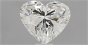Natural Diamond 0.51 Carats, Heart with  Cut, J Color, VVS1 Clarity and Certified by GIA