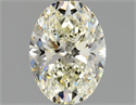 Natural Diamond 1.24 Carats, Oval with  Cut, L Color, VVS1 Clarity and Certified by GIA
