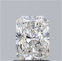 Natural Diamond 0.93 Carats, Radiant with  Cut, E Color, SI1 Clarity and Certified by GIA