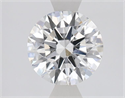 Lab Grown Diamond 1.06 Carats, Round with Ideal Cut, G Color, VVS2 Clarity and Certified by IGI