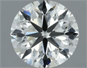 Natural Diamond 0.70 Carats, Round with Very Good Cut, I Color, VS2 Clarity and Certified by IGI