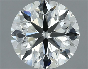 Picture of Natural Diamond 0.70 Carats, Round with Very Good Cut, I Color, VS2 Clarity and Certified by IGI