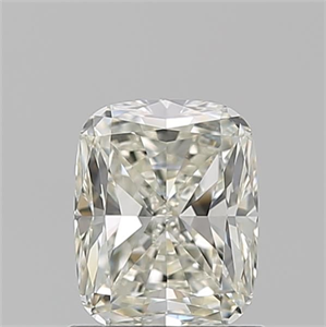 Picture of Natural Diamond 1.01 Carats, Cushion with  Cut, J Color, VS1 Clarity and Certified by GIA