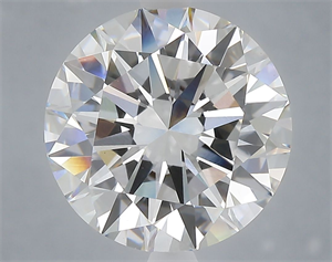 Picture of Lab Grown Diamond 6.01 Carats, Round with Excellent Cut, E Color, VVS2 Clarity and Certified by IGI