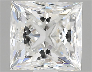 Picture of Natural Diamond 1.20 Carats, Princess with  Cut, G Color, VS2 Clarity and Certified by GIA