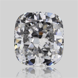 Picture of Natural Diamond 0.41 Carats, Cushion with  Cut, D Color, VS2 Clarity and Certified by GIA