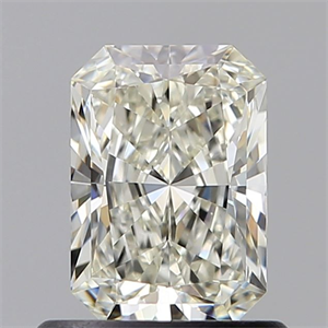 Picture of Natural Diamond 0.83 Carats, Radiant with  Cut, J Color, VS2 Clarity and Certified by GIA