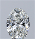 Diamante Natural 0.60 quilates, Ovalado , Color G, claridad VS1 y certificado GIA