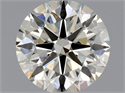 Diamante Natural 0.80 quilates, Redondo , Color L, claridad SI1 y certificado GIA