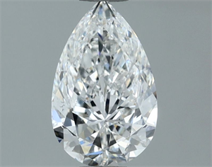 Picture of Natural Diamond 1.01 Carats, Pear with  Cut, E Color, SI2 Clarity and Certified by GIA