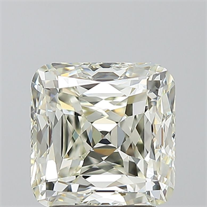 Foto Diamante Natural 2.50 quilates, Del cojín , Color M, claridad VS1 y certificado GIA de