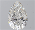 Natural Diamond 2.14 Carats, Pear with  Cut, F Color, SI2 Clarity and Certified by GIA