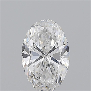 Picture of Natural Diamond 0.70 Carats, Oval with  Cut, D Color, VS2 Clarity and Certified by GIA