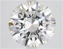Del inventario de diamantes de laboratorio, 2.52 quilates, Redondo , Color G, claridad VS2 y certificado IGI