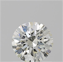 Natural Diamond 0.82 Carats, Round with Excellent Cut, K Color, VVS1 Clarity and Certified by GIA
