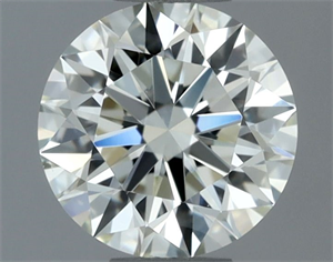 Picture of Natural Diamond 0.50 Carats, Round with Excellent Cut, M Color, VS1 Clarity and Certified by GIA