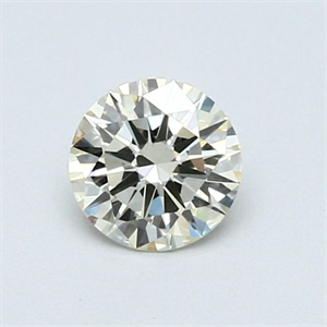 Picture of Natural Diamond 0.47 Carats, Round with Very Good Cut, M Color, VS1 Clarity and Certified by GIA