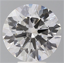 Lab Grown Diamond 6.54 Carats, Round with Ideal Cut, F Color, VVS2 Clarity and Certified by IGI