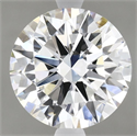 Lab Grown Diamond 3.06 Carats, Round with Excellent Cut, E Color, VS1 Clarity and Certified by IGI