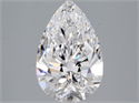 Diamante Natural 2.15 quilates, De pera , Color D, claridad IF y certificado GIA