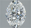 Diamante Natural 2.50 quilates, Ovalado , Color F, claridad VVS2 y certificado GIA