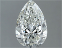 Natural Diamond 1.20 Carats, Pear with  Cut, H Color, VS2 Clarity and Certified by IGI