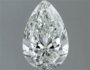 Picture of Natural Diamond 1.20 Carats, Pear with  Cut, H Color, VS2 Clarity and Certified by IGI