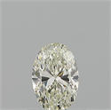 Natural Diamond 0.51 Carats, Oval with  Cut, J Color, VVS2 Clarity and Certified by GIA