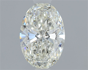 Foto Diamante Natural 0.70 quilates, Ovalado , Color I, claridad SI1 y certificado GIA de