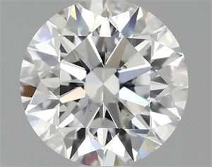Picture of Lab Grown Diamond 1.08 Carats, Round with Excellent Cut, D Color, VS1 Clarity and Certified by IGI