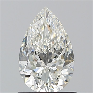 Picture of Natural Diamond 1.01 Carats, Pear with  Cut, I Color, VS1 Clarity and Certified by GIA