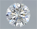 Diamante Natural 0.56 quilates, Redondo , Color H, claridad SI1 y certificado GIA