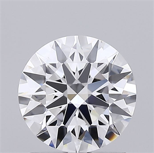 Picture of Lab Grown Diamond 1.03 Carats, Round with Ideal Cut, D Color, VVS1 Clarity and Certified by IGI