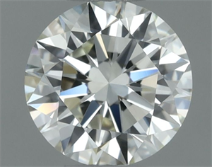 Foto Diamante Natural 0.50 quilates, Redondo , Color L, claridad VVS2 y certificado GIA de
