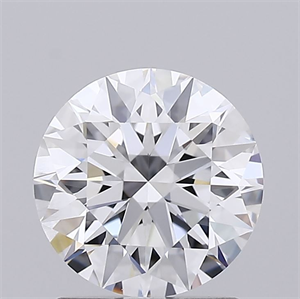 Picture of Lab Grown Diamond 1.25 Carats, Round with Ideal Cut, D Color, VS1 Clarity and Certified by IGI