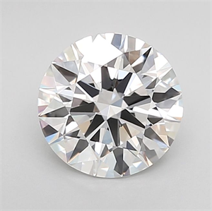 Picture of Lab Grown Diamond 1.53 Carats, Round with Ideal Cut, F Color, VVS2 Clarity and Certified by IGI