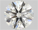 Natural Diamond 1.01 Carats, Round with Excellent Cut, J Color, SI2 Clarity and Certified by GIA