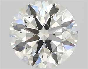 Picture of Natural Diamond 1.01 Carats, Round with Excellent Cut, J Color, SI2 Clarity and Certified by GIA