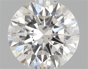 Picture of Natural Diamond 1.01 Carats, Round with Excellent Cut, F Color, SI2 Clarity and Certified by GIA