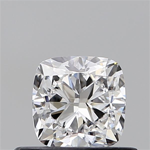 Foto Diamante Natural 0.51 quilates, Del cojín , Color D, claridad VS1 y certificado GIA de