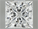 Diamante Natural 0.60 quilates, Princesa , Color E, claridad VS2 y certificado GIA