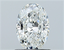 Diamante Natural 0.90 quilates, Ovalado , Color G, claridad VS1 y certificado GIA