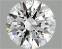 Del inventario de diamantes de laboratorio, 2.10 quilates, Redondo , Color E, claridad VS1 y certificado IGI