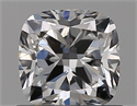 Natural Diamond 0.90 Carats, Cushion with  Cut, E Color, SI2 Clarity and Certified by GIA